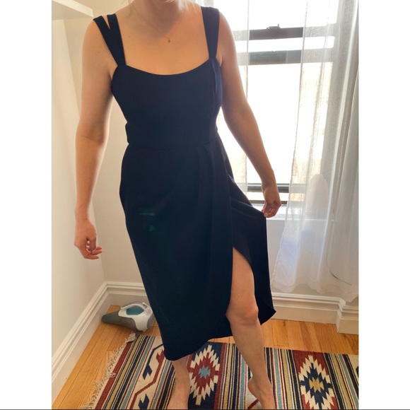 ✨NWT✨ Xscape Navy Dress - Picture 4 of 5